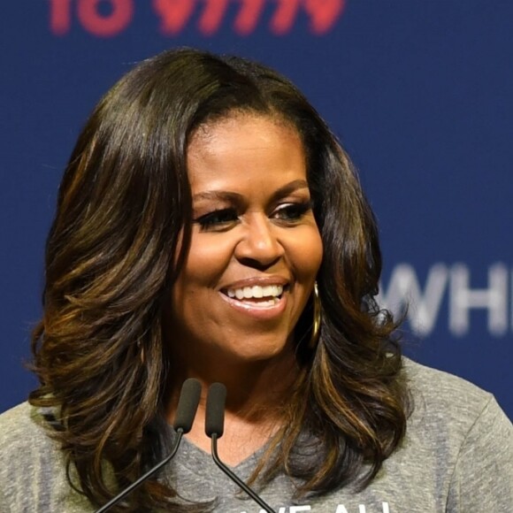 Michelle Obama à Miami. Le 28 septembre 2018