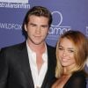 Liam Hemsworth et Miley Cyrus lors de la soirée Annual Australians In Film Breakthrough Awards & Benefit Dinner organisée le 27 juin 2012.