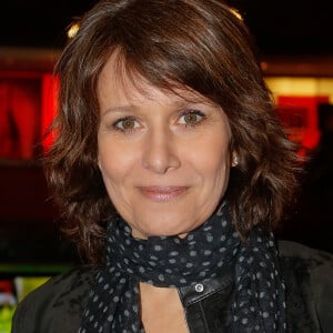 Exclusif - Carole Rousseau au concert de Véronic Dicaire à l'Olympia à Paris, le 18 février 2015.