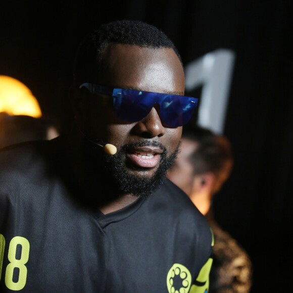 Exclusif - Maitre Gims en backstage de l'enregistrement de l'émission "La chanson Secrète" présentée par Nikos Aliagas à la Seine Musicale à Boulogne-Billancourt, qui sera diffusée le 29 décembre en prime time sur TF1. © D.Guignebourg-G.Gorassini / Bestimage