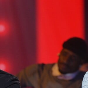 Exclusif - Slimane et Vitaa lors de l'enregistrement de l'émission "La chanson Secrète" présentée par Nikos Aliagas à la Seine Musicale à Boulogne-Billancourt, qui sera diffusée le 29 décembre en prime time sur TF1. © D.Guignebourg-G.Gorassini / Bestimage