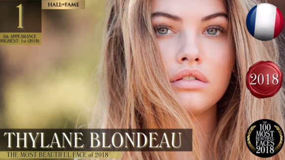 Thylane Blondeau : La bombe de 17 ans élue "plus beau visage" de l'année 2018