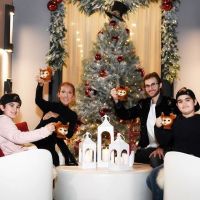 Céline Dion : Craquante photo de famille pour le Nouvel An