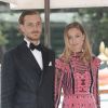 Beatrice Borromeo et Pierre Casiraghi à la soirée "Franca Sozzani Award" lors du 74e Festival International du Film de Venise (Mostra) le 1er septembre 2017.