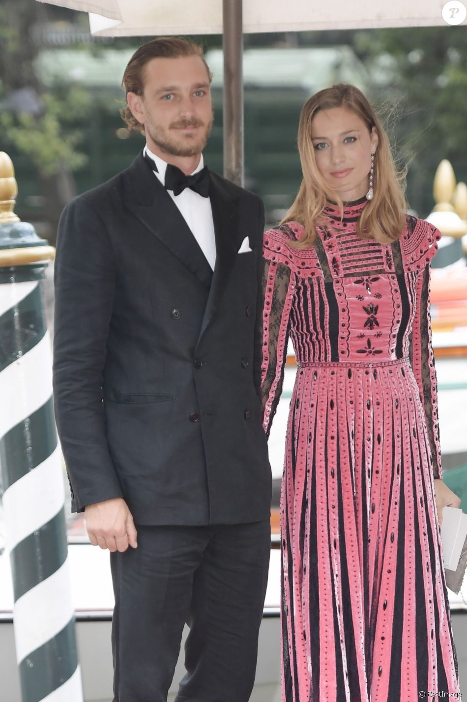 Beatrice Borromeo et Pierre Casiraghi à la soirée Franca Sozzani Award