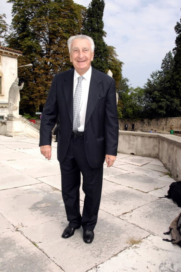 Photo du comte Umberto Marzotto le 23 septembre 2006. Grand-père de Beatrice Borromeo, il est mort à 92 ans le 28 décembre 2018.