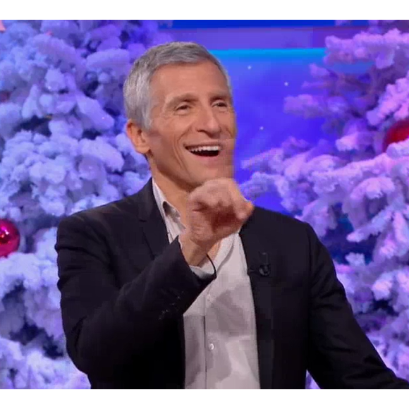 Nagui vexé par Elodie dans "Tout le monde veut prendre sa place" - 5 janvier2019, France 2