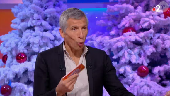 Nagui vexé par Elodie dans "Tout le monde veut prendre sa place" - 5 janvier2019, France 2