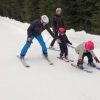 La princesse Victoria de Suède, le prince Daniel et leurs enfants la princesse Estelle et le prince Oscar en vacances au ski à Trysil, en Norvège. Vidéo diffusée par la cour de Suède le 5 janvier 2019.