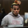 Daniel Hernandez, aka, Tekashi 69, aka 6ix9ine, appears at his arraignment in Manhattan Criminal Court on Wednesday, July 11, 2018. (Pool photo by Jefferson Siegel/New York Daily News/TNS/ABACAPRESS.COM)11/07/2018 -