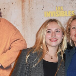 Chloé Jouannet et sa mère Alexandra Lamy - Avant-première du film "Les Invisibles" au cinéma Gaumont Opéra à Paris, le 7 janvier 2019. © Coadic Guirec/Bestimage07/01/2019 - Paris