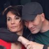 Zinédine Zidane et sa femme Véronique dans les tribunes des Internationaux de France de Tennis de Roland Garros à Paris, le 10 juin 2018. © Dominique Jacovides - Cyril Moreau/Bestimage