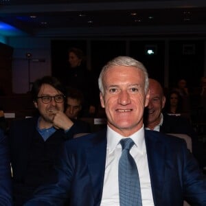 Exclusif - Didier Deschamps (lauréat du prix du Leadership 2018) - Cérémonie de remise du 6ème prix du Leadership en partenariat avec Cadremploi, Le Figaro économie et Viadeo à Paris le 27 novembre 2018. © Pierre Perusseau/Bestimage no web Belgique et Suisse27/11/2018 - Paris