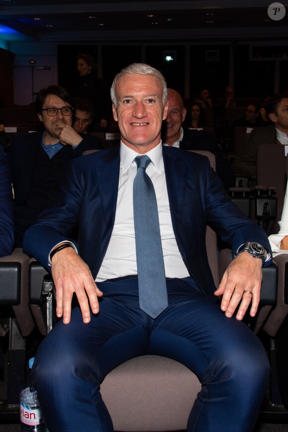 Exclusif - Didier Deschamps (lauréat du prix du Leadership 2018) - Cérémonie de remise du 6ème prix du Leadership en partenariat avec Cadremploi, Le Figaro économie et Viadeo à Paris le 27 novembre 2018. © Pierre Perusseau/Bestimage no web Belgique et Suisse27/11/2018 - Paris