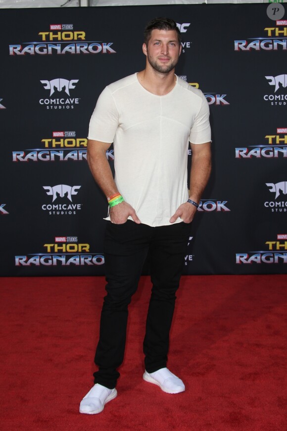 Tim Tebow à la première de 'Thor: Ragnarok' à Hollywood, le 10 octobre 2017.