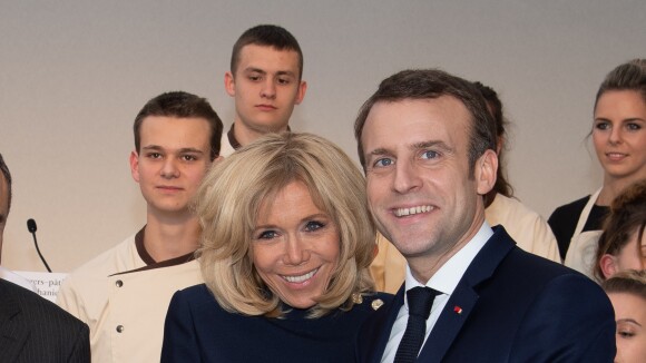Brigitte et Emmanuel Macron : Pause gourmande à l'Elysée