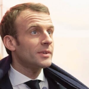 Le président de la république, Emmanuel Macron et la Première Dame Brigitte Macron fêtent le Noël de l'Elysée à la Manufacture des Gobelins, Paris, France, le 19 décembre 2018. A l'occasion du traditionnel " Noël de l'Elysée " qui a lieu cette année à la Manufacture des Gobelins (en raison des travaux de rénovation actuellement en cours), le Président de la République et la Première Dame Mme Brigitte Macron, ont accueilli des enfants du personnel de l'Elysée, des enfants de policiers, gendarmes, pompiers et de militaires morts ou gravement blessés en service cette année, ainsi que des enfants de l'association ELA, Solidarité enfants Sida, Du Sport et plus, et des résidents de l'institut médico-éducatif Henri Wallon. © Stephane Lemouton / Bestimage