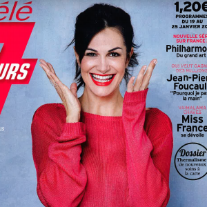 Helena Noguerra en couverture du magazine "Télé 7 Jours", en kiosques lundi 14 janvier 2019.