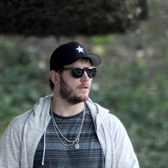 Exclusif - Chris Pratt à la sortie des studios de Studio City, Los Angeles le 27 Décembre 2018