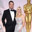 Chris Pratt et sa femme Anna Faris - People à la 87ème cérémonie des Oscars à Hollywood le 22 février 2015 23 February 2015.