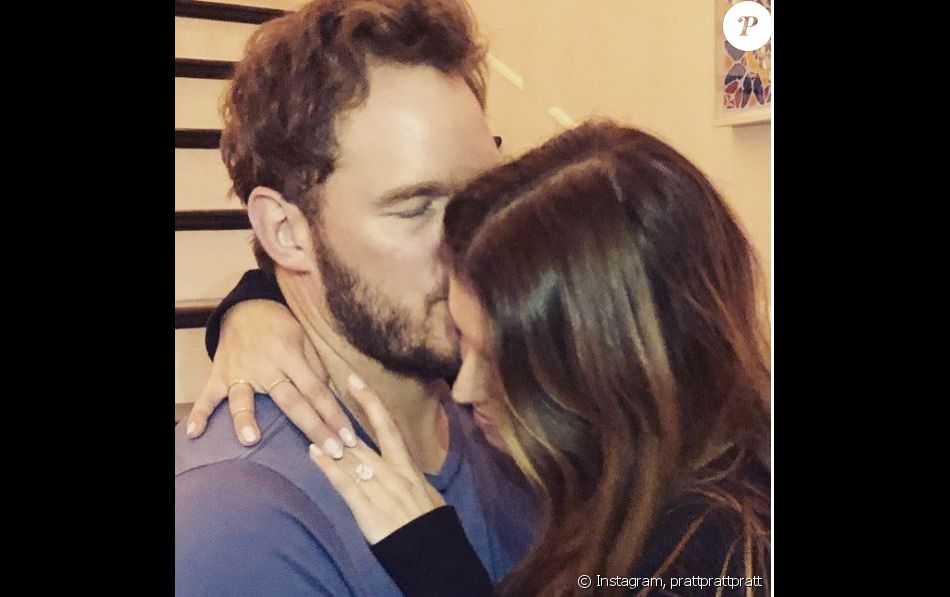 Chris Pratt et Katherine Schwarzenegger ont annoncé leurs fiançailles après sept mois de relation. Instagram, le 13 janvier 2019