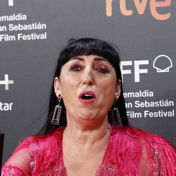 Rossy de Palma - Les célébrités posent lors de la cérémonie de clôture du 66ème festival du film de San Sebastian le 29 septembre 2018.