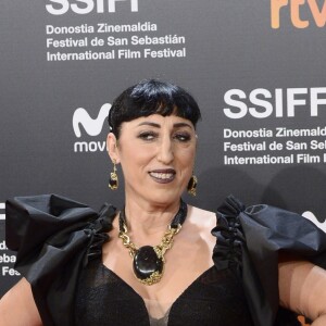 Rossy de Palma - Les célébrités posent lors du photocall de la cérémonie d'ouverture du festival du film de San Sebastian avec le film 'El Amor menos Pensado' (Unexpected Love) en projection en Espagne le 21 septembre 2018.