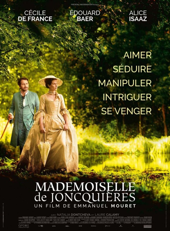 "Mademoiselle de Joncquières" d'Emmanuel Mouret, en Blu-Ray et DVD le 16 janvier 2019.