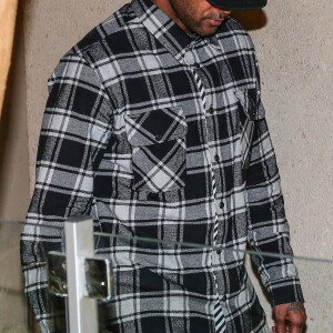 Booba, de son vrai nom Élie Yaffa, jugé ce jeudi devant le tribunal correctionnel de Créteil pour violences aggravées et vols en réunion, le 6 septembre 2018.