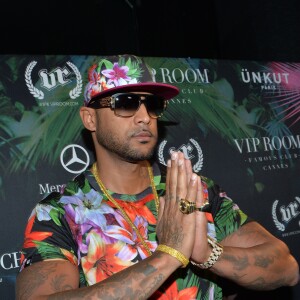 Showcase de Booba au VIP Room à Cannes le 19 mai 2014.