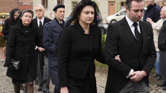 Stéphanie de Luxembourg en deuil : Accablée aux obsèques de son père