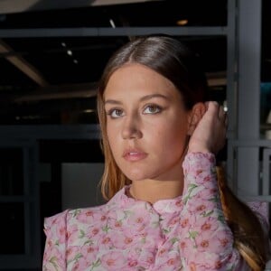 Adèle Exarchopoulos arrive au défilé Giambattista Valli au Centre Pompidou lors de la Fashion Week Haute Couture, collections printemps/été 2019. Paris, France, le 21 janvier 2019. © CVS/Bestimage