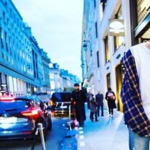 Chris Brown à Paris. Janvier 2019.