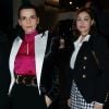 Juliette Binoche et Emmanuelle Béart - Arrivées des people au défilé de mode Haute-Couture printemps-été 2019 Balmain à Paris le 23 janvier 2019.