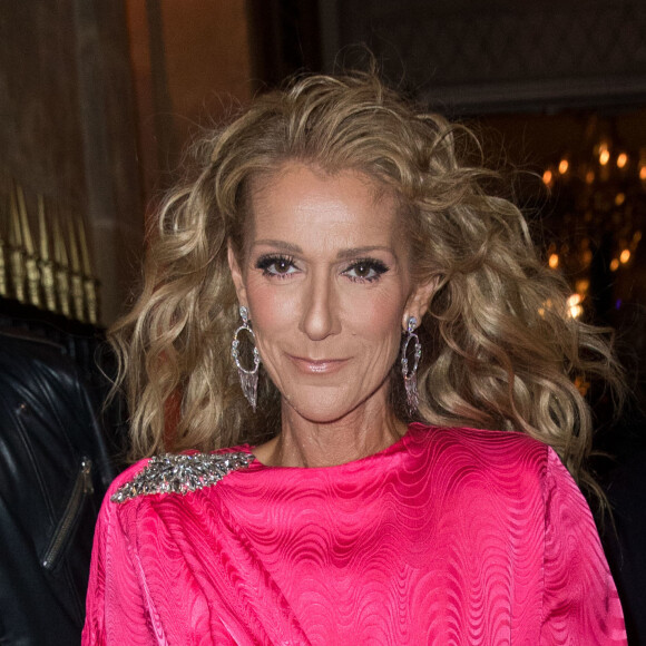 Semi-exclusif - Céline Dion et Pepe Munoz quittent l'hôtel De Crillon pour se rendre Moulin Rouge à Paris, le 24 janvier 2019.