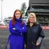 Audrey Fleurot, Marina Carrère d'Encausse - 98ème édition du Grand Prix d'Amérique à l'hippodrome de Vincennes le 27 janvier 2019. Les recettes des entrées du jour sur l'hippodrome seront reversées à l'association SOS Autisme France. © Lionel Urman/Bestimage