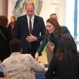 Le prince William, duc de Cambridge, et Kate Catherine Middleton, duchesse de Cambridge, inaugurent officiellement le musée de design "Victoria and Albert Museum Dundee" à Dundee en Ecosse, le 29 janvier 2019.