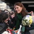Le prince William, duc de Cambridge, et Kate Middleton, duchesse de Cambridge, inaugurent officiellement le musée de design "Victoria and Albert Museum Dundee" à Dundee en Ecosse, le 29 janvier 2019.