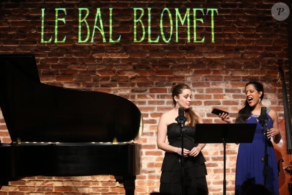 Exclusif - Les sopranos Clara Bellon et Julie Vizy - Concert de Gala du 1 er Concours des Voix d'Outre-Mer au Bal Blomet à Paris, le 29 janvier 2019.