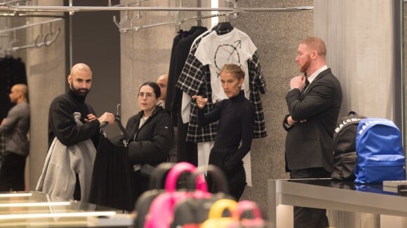 Céline Dion : Dernier shopping grand luxe avant de filer à bord de son jet
