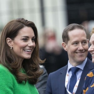 Catherine (Kate) Middleton, duchesse de Cambridge visite l'école primaire "Lavender" à Londres le 5 février 2019.