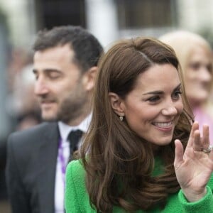 Catherine (Kate) Middleton, duchesse de Cambridge visite l'école primaire "Lavender" à Londres le 5 février 2019.