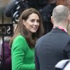Catherine Kate Middleton, duchesse de Cambridge, lors d'une visite à l'école primaire Lavender à Londres en marge de la semaine de la santé mentale des enfants le 5 février 2019.