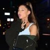 Exclusif - Ariana Grande arrive au Sweetener Experience organisé pour ses fans à New York, le 1er octobre 2018