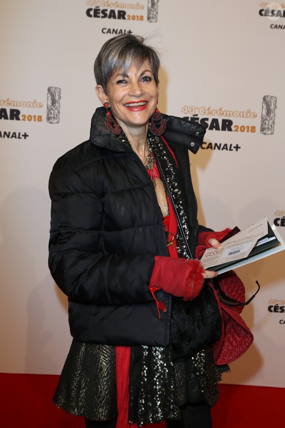 Isabelle Morini-Bosc - Photocall lors de la 43ème cérémonie des Cesar à la salle Pleyel à Paris, le 2 mars 2018. © Dominique Jacovides - Olivier Borde / Bestimage