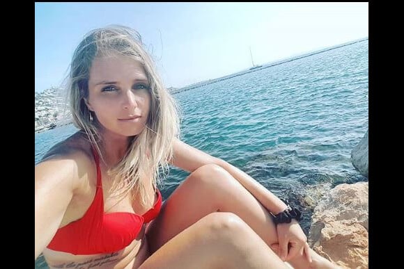 Elodie de "Mariés au premier regard 3" en bikini, en Espagne - Instagram, 22 septembre 2018