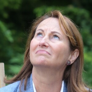 Ségolène Royal - Inauguration de la "Fondation Goodplanet - Domaine de Longchamp" à Paris, le 13 mai 2017. © CVS/Bestimage