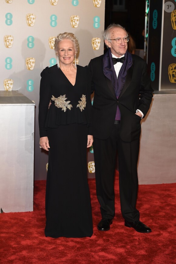 Glenn Close et Jonathan Pryce - 72ème cérémonie annuelle des BAFTA Awards au Royal Albert Hall à Londres, le 10 février 2019.  London, UNITED KINGDOM - Celebrities at the EE British Academy Film Awards 2019 at the Royal Albert Hall, on February 10th 2019.10/02/2019 - Londres