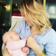 Maya Lauqué et sa fille Jeanne - Instagram, 27 septembre 2018