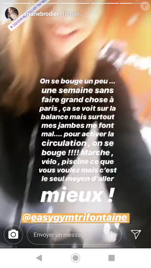 Ariane Brodier - Instagram, 12 février 2019
